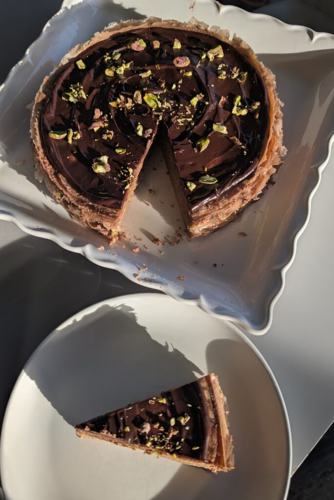 Dubai Viral Chocolate Crepe 